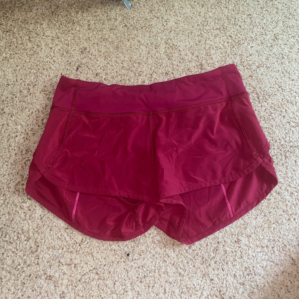 Lululemon Speed Up Low Rise Shorts 2.5”